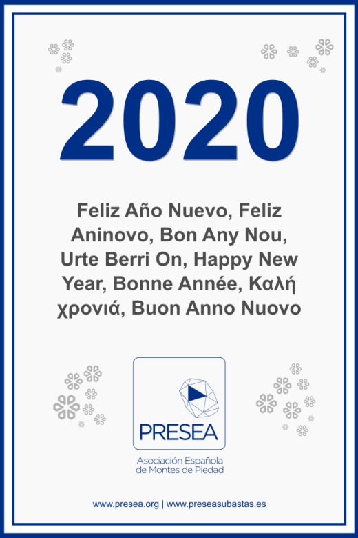 Presea - Felicitación navideña 2019