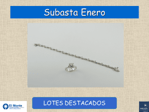 Monte de piedad La Caja de Canarias - Subasta de enero 2020