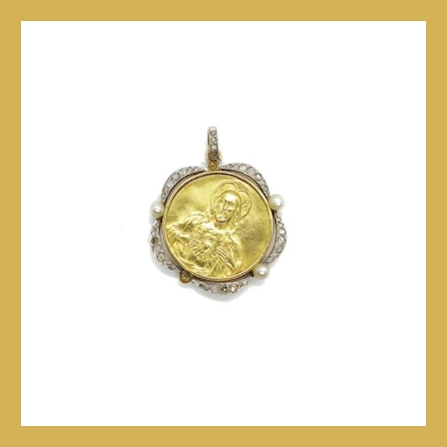 Monte Activo Cádiz - Subasta de joyas online enero 2021 - Medalla de oro