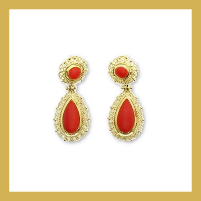 Monte Activo Cádiz - Subasta de joyas online enero 2021 - Pendientes de oro