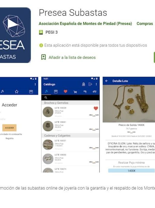 Presea Subastas - App para Android en Google Play