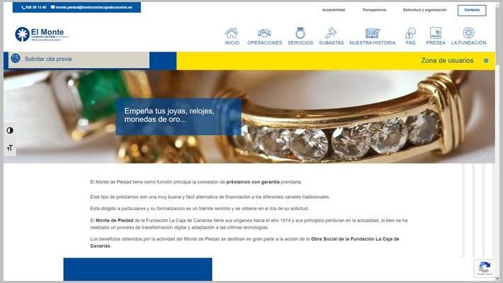 El Monte - Fundación La Caja de Canarias - Web 2021