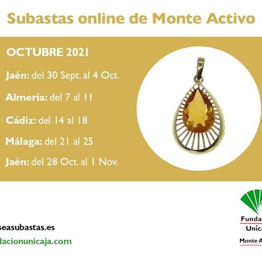 Monte Activo - Subastas online de joyas octubre 2021