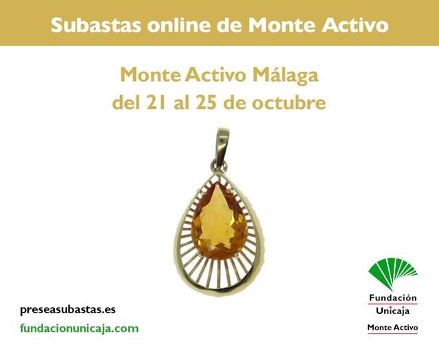 Monte Activo - Subastas online de joyas octubre 2021 Málaga