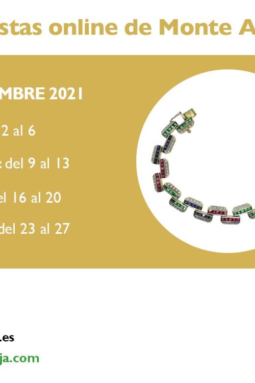 Monte Activo - Subastas online de joyas septiembre 2021