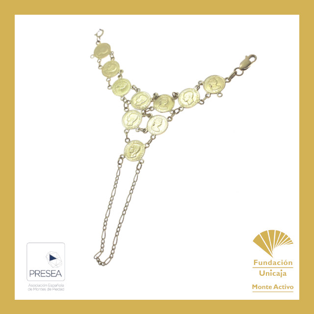 Monte Activo - Subastas online de joyas noviembre 2021 Almería - Collar monedas oro