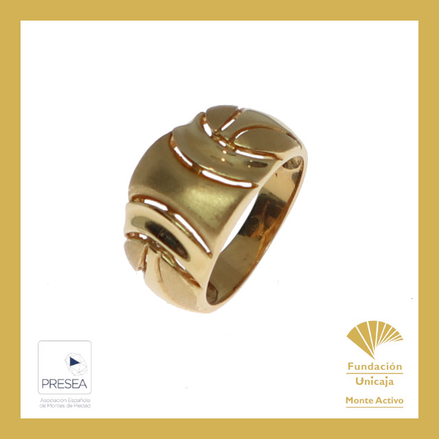 Monte Activo - Subastas online de joyas noviembre 2021 Málaga - Anillo oro amarillo