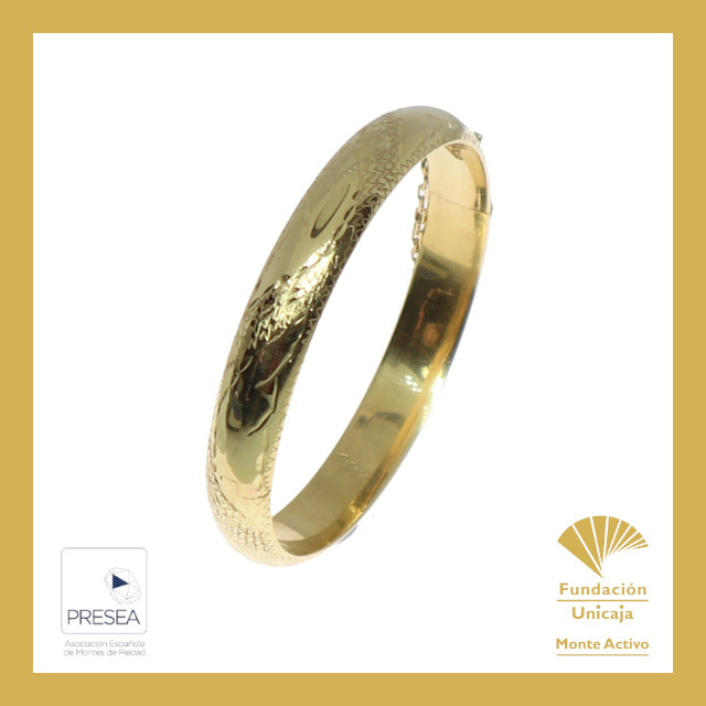 Monte Activo - Subastas online de joyas noviembre 2021 Málaga - pulsera oro amarillo