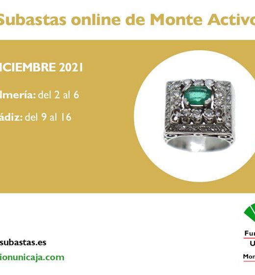 Monte Activo - Subastas online de joyas diciembre 2021