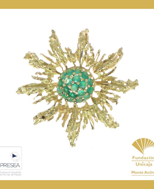 Monte Activo - Subastas online de joyas enero 2022 Málaga - Broche