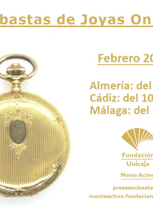 Anuncio subasta online de joyas - Febrero 2022 - Monte Activo