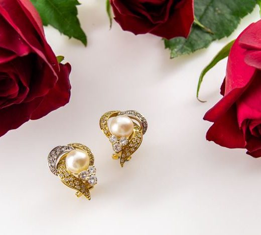 El Monte La Caja de Canarias - Subasta febrero 2022 - Pendientes perlas