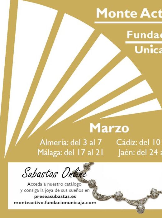 Monte Activo de Fundación Unicaja - Subastas online de joyas en preseasubastas.es - Marzo 2022