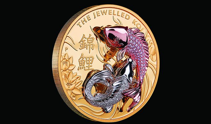 Moneda Koi - Casa de la Moneda de Perth