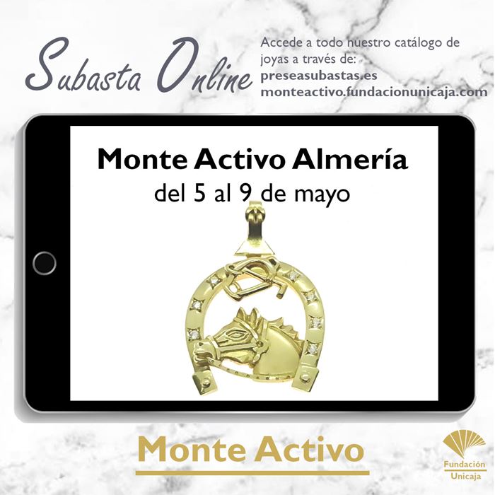 Monte Activo - Subastas online de joyas mayo 2022 Almería