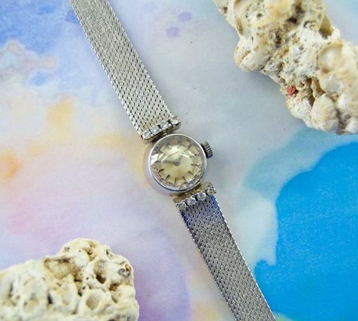 El Monte La Caja de Canarias - Subasta junio 2022 - Reloj oro blanco señora