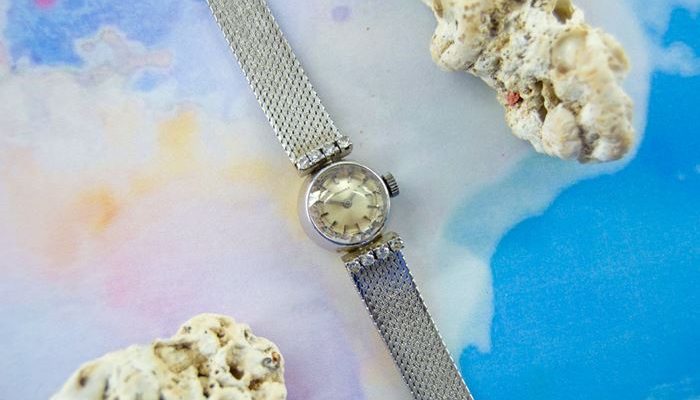 El Monte La Caja de Canarias - Subasta junio 2022 - Reloj oro blanco señora