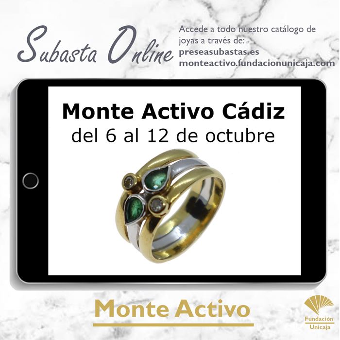 Monte Activo - Subastas online de joyas octubre 2022 Cádiz