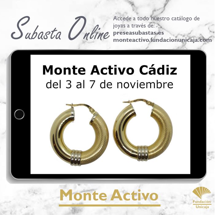 Monte Activo - Subastas online de joyas noviembre 2022 Cádiz