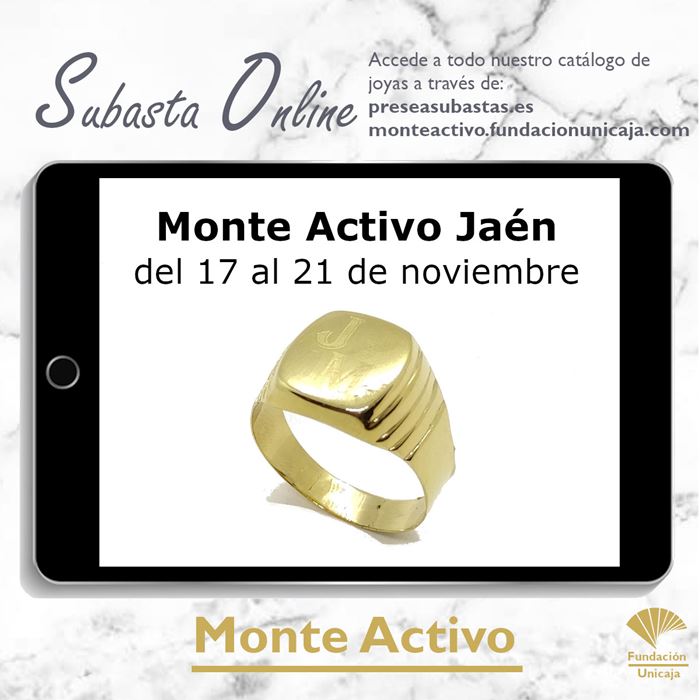Monte Activo - Subastas online de joyas noviembre 2022 Jaén