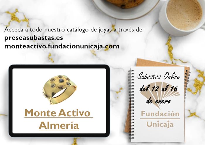 Monte Activo - Subastas online de joyas enero 2023 Almería