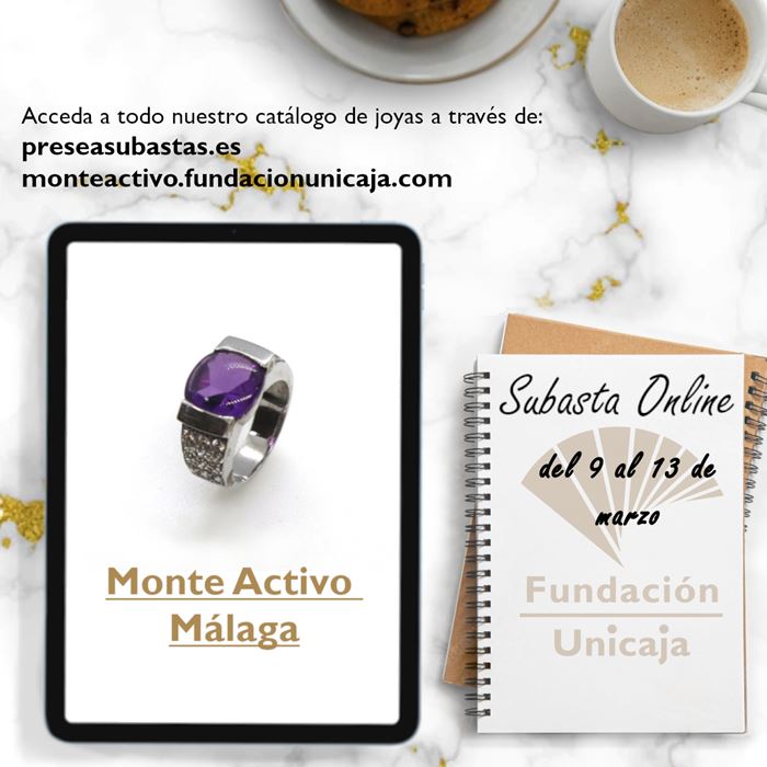 Monte Activo - Subastas online de joyas marzo 2023 Málaga