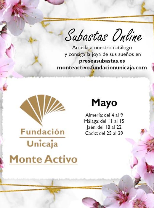 Monte Activo - Subastas online de joyas mayo 2023