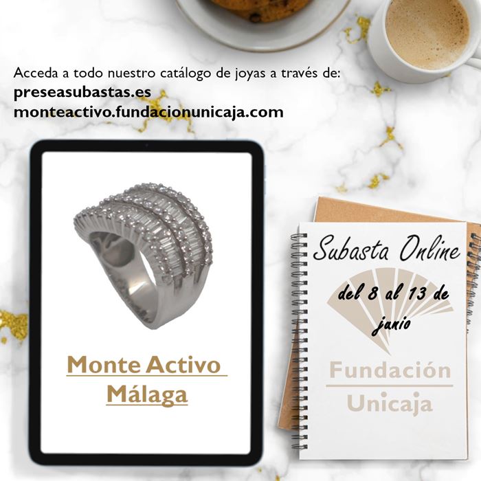 Monte Activo - Subastas online de joyas junio 2023 - Málaga