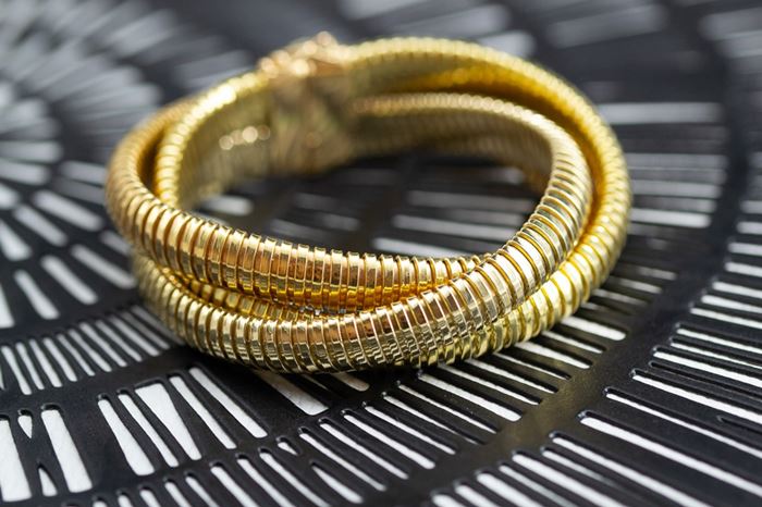 El Monte La Caja de Canarias Subasta noviembre 2023 - Pulsera oro amarillo