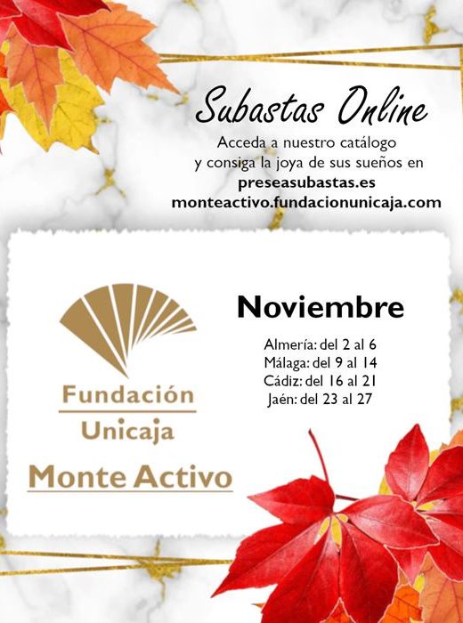 Monte Activo - Subastas online de joyas noviembre 2023