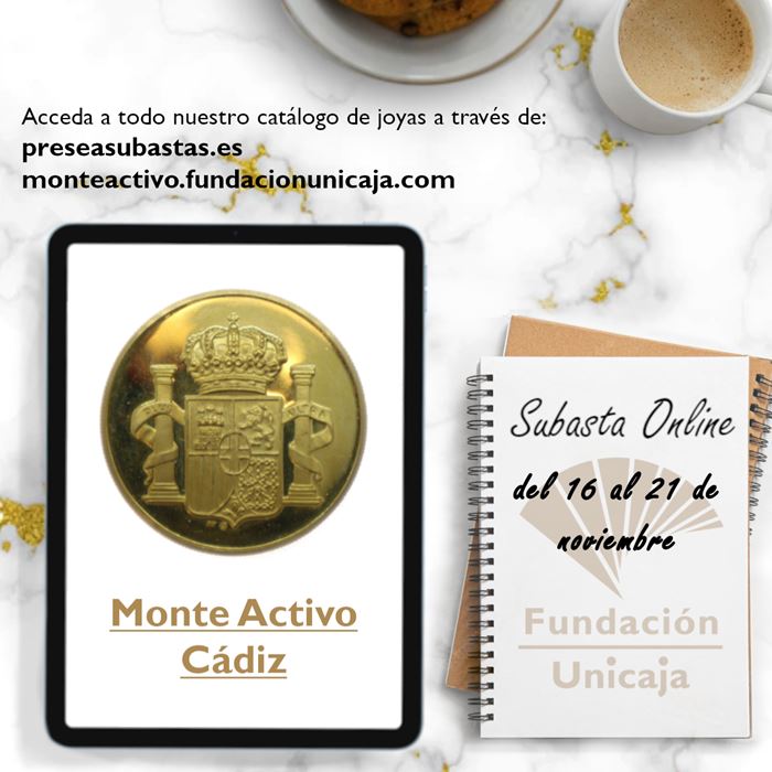 Monte Activo - Subastas online de joyas noviembre 2023 - Cádiz
