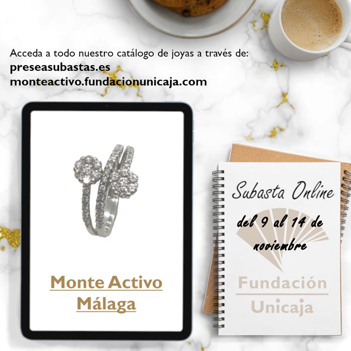 Monte Activo - Subastas online de joyas noviembre 2023 - Málaga