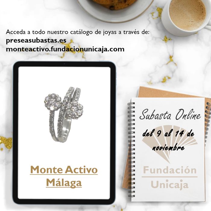 Monte Activo - Subastas online de joyas noviembre 2023 - Málaga