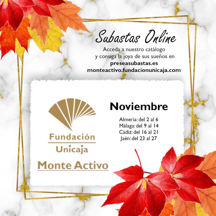 Monte Activo - Subastas online de joyas noviembre 2023
