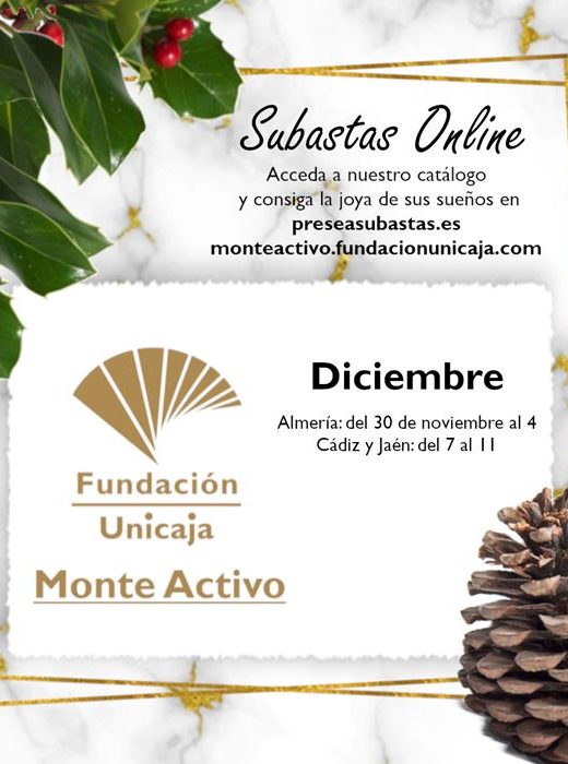 Monte Activo - Subastas online de joyas diciembre 2023