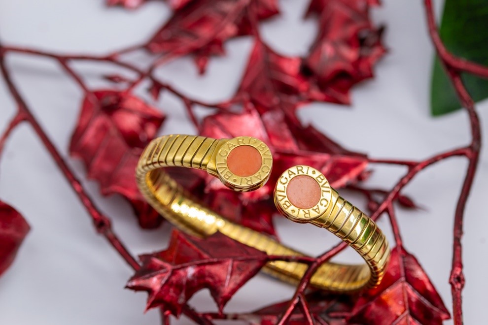 El Monte La Caja de Canarias Subasta noviembre 2023 - Pulsera de acero y oro Bulgari