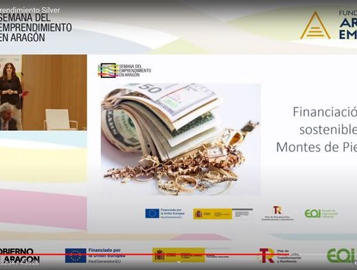 Ponencia sobre Empredimiento Silver y Montes de Piedad - Aragon Emprende 2023