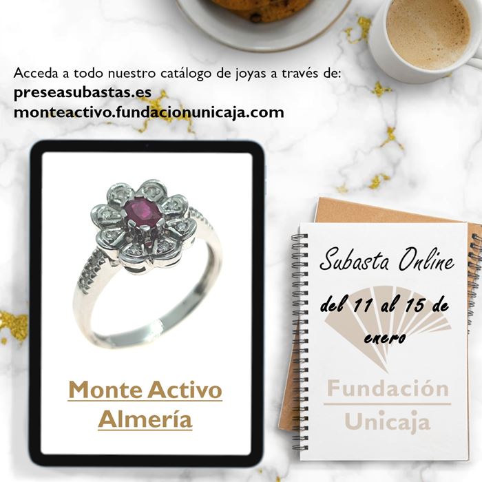 Monte Activo - Subastas online de joyas enero 2024 - Almería