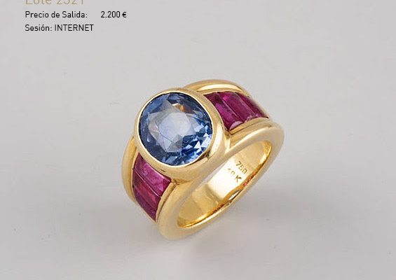 Subastas 1702 - Subasta febrero 2024 - Sortija