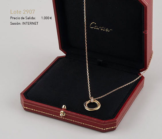 Subastas 1702 - Subasta febrero 2024 - Colgante Cartier