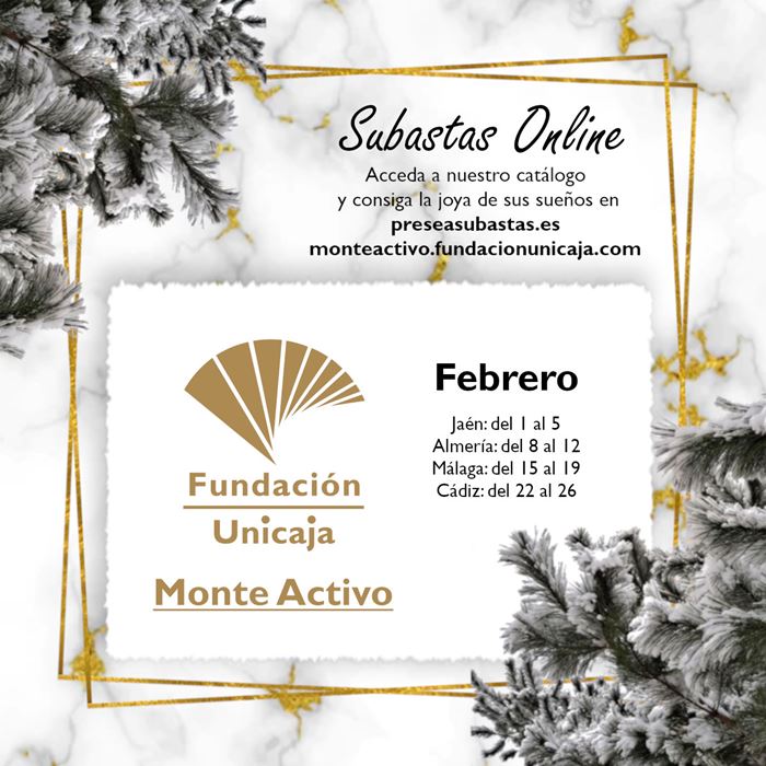 Monte Activo - Subasta febrero 2024 - Calendario