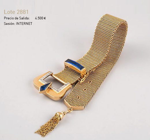 Subastas 1702 - Subasta marzo 2024 - Pulsera oro