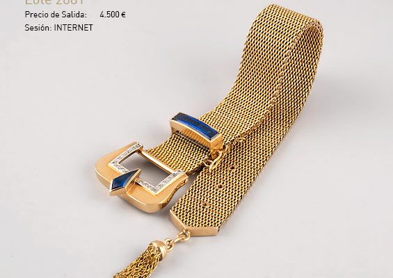 Subastas 1702 - Subasta marzo 2024 - Pulsera oro