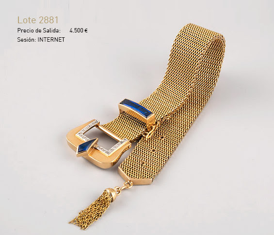 Subastas 1702 - Subasta marzo 2024 - Pulsera oro