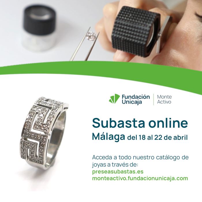 Monte Activo - Subastas online de joyas abril 2024 - Málaga
