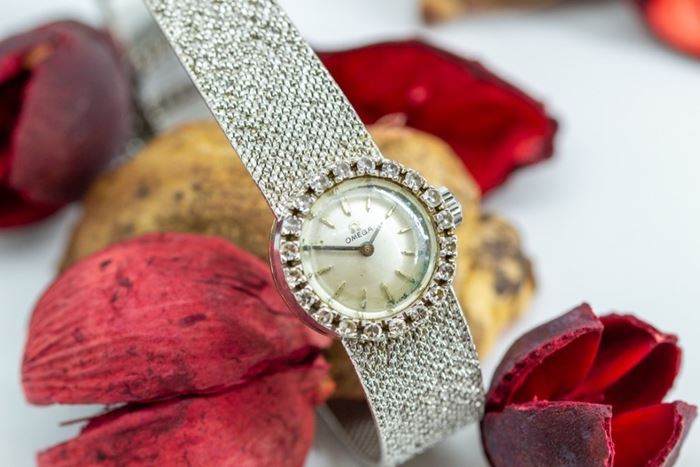 El Monte La Caja de Canarias Subasta abril 2024 - Reloj para señora en oro blanco