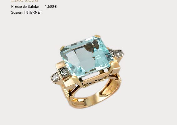 Subastas 1702 - Subasta abril 2024 - Sortija