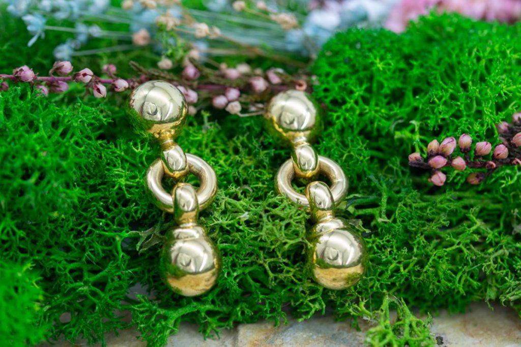 El Monte La Caja de Canarias Subasta abril 2024 - Pendientes oro