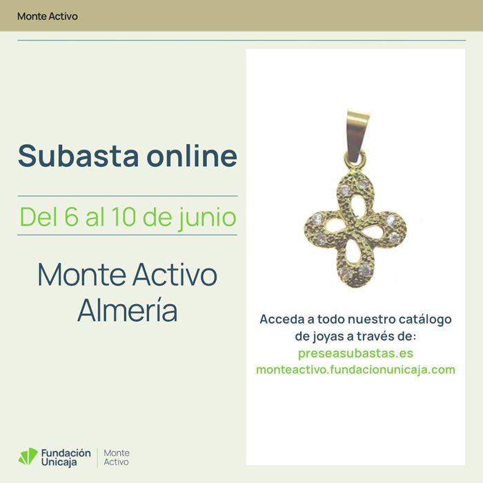 Monte Activo - Subastas online de joyas junio 2024 - Almería