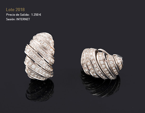 Subastas 1702 - Subasta Especial mayo 2024 - "Joyas para Celebrar" - Pendientes